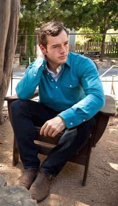 Long Sleeve Players Shirt - Cool Hand Blue