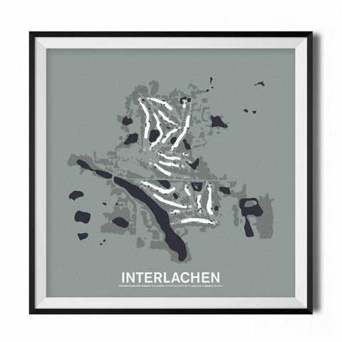 Interlachen Country Club Screenprint Poster