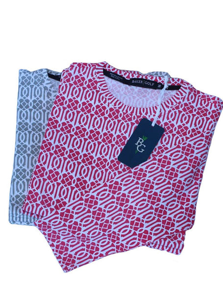 Tee Trellis Pima Cotton Layering Tee