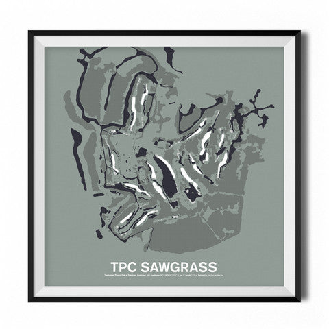 TPC at Sawgrass Screenprint Poster