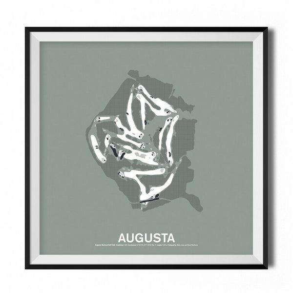 Augusta National Golf Club Screenprint Poster